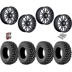 Kenda Klever X/T 32x10-15 Tires on MSA M51 Thunderlip Machined Wheels