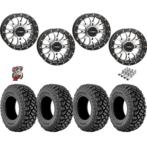 Kenda Klever X/T 28x10-14 Tires on ST-3 Machined Wheels