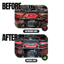 Arctic Cat Tail Light With Reverse Light