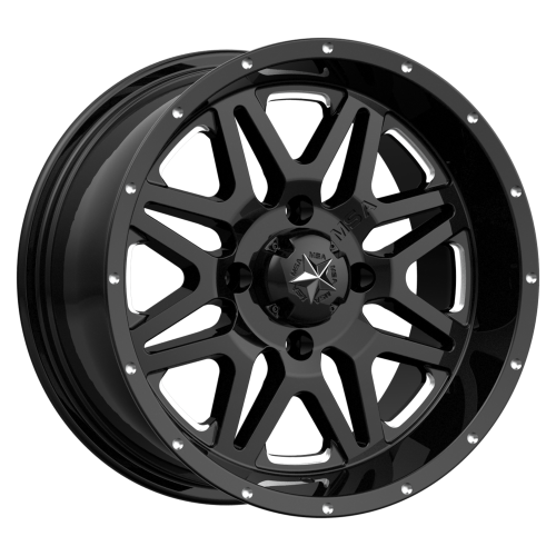 MSA M26 Vibe Milled Gloss 14x7 Wheel/Rim