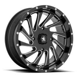 MSA M46 Blade Milled 18x7 Wheel/Rim