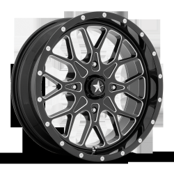 BKT AT 171 35-9-20 Tires on MSA M45 Portal Milled Wheels