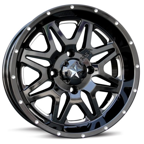 MSA M26 Vibe Milled Gloss 18x7 Wheel/Rim