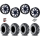 EFX MotoMTC 32x10-18 Tires on Fuel Runner Candy Blue Wheels