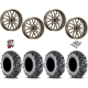 EFX MotoMTC 32x10-18 Tires on ITP Hurricane Bronze Wheels