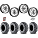 EFX MotoMTC 32x10-18 Tires on MSA M45 Portal Machined Wheels