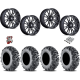 EFX MotoMTC 34x10-20 Tires on MSA M51 Thunderlips Machined Wheels