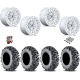 EFX MotoMTC 28x10-15 Tires on Fuel Rincon Machined Beadlock Wheels