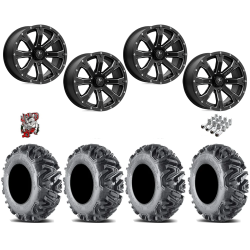 EFX MotoMTC 28x10-14 Tires on MSA M42 Bounty Wheels