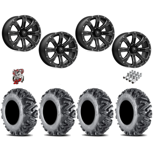 EFX MotoMTC 28x10-14 Tires on MSA M42 Bounty Wheels