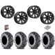 EFX MotoMTC 28x10-14 Tires on MSA M42 Bounty Wheels