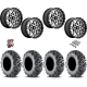 EFX MotoMTC 28x10-15 Tires on MSA M45 Portal Machined Wheels