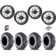 EFX MotoMTC 27x10-14 Tires on ST-3 Machined Wheels