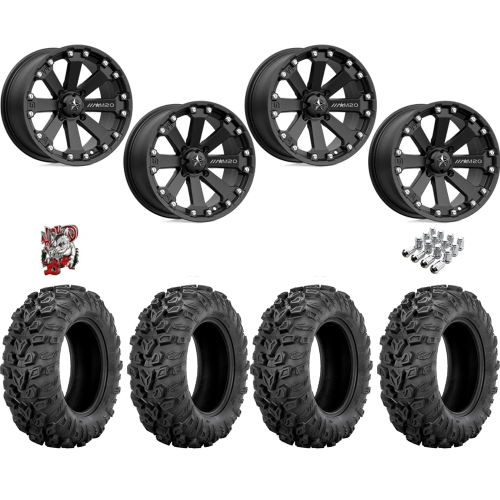 Sedona Mud Rebel 26x9-14 & 26x11-14 Tires on MSA M20 Kore Wheels