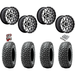 Obor RocScraper 32x10-15 Tires on MSA M45 Portal Machined Wheels