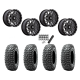 Obor RocScraper 37x10-15 Tires on MSA M45 Portal Gloss Black Milled Wheels