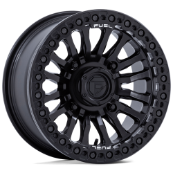 Gladiator X Comp ATR 35x10-15 (10ply) Radial Tires on Fuel Rincon Blackout Beadlock Wheels