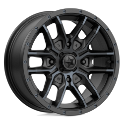 Gladiator X Comp ATR 32x10-15 (10ply) Radial Tires on MSA M43 Fang Titanium Tint Wheels