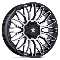 Gladiator X Comp ATR 32x10-15 (10ply) Radial Tires on MSA M50 Clubber Machined Wheels