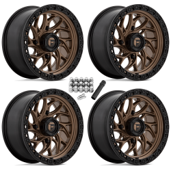 Fuel Off Road Runner Matte Bronze 15x7 Wheels/Rims (Full Set)