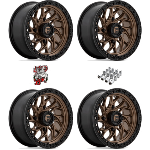 Fuel Off-Road Runner Matte Bronze 15x7 Wheels/Rims (Full Set)