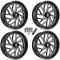 Fuel Off Road Triton Milled 18x7 Wheels/Rims (Full Set)