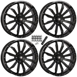 High Lifter HL21 Gloss Black 24x7 Wheels/Rims (Full Set)