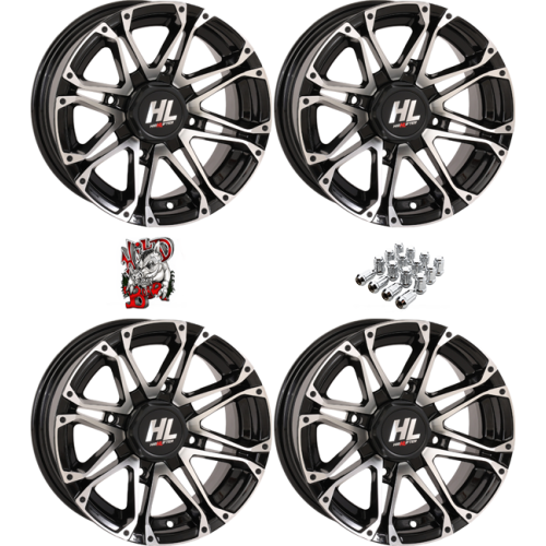 High Lifter HL3 Machined 14x7 Wheels/Rims (Full Set)