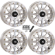 High Lifter HLA1 Machined 15x7 Beadlock Wheels/Rims (Full Set)