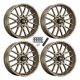 ITP Hurricane Bronze 20x6.5 Wheels/Rims (Full Set)