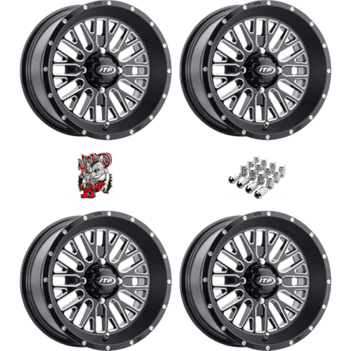 ITP Momentum 15x7 Wheels/Rims (Full Set)