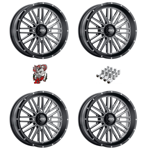 ITP Momentum 24x6.5 Wheels/Rims (Full Set)