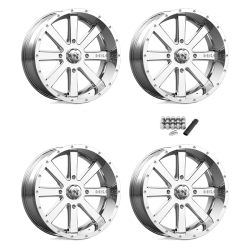 MSA M34 Flash Chrome 20x7 Wheels/Rims (Full Set)