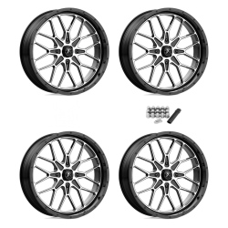 MSA M45 Portal Machined 18x7 Wheels/Rims (Full Set)