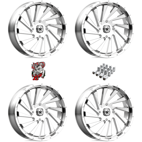 MSA M46 Blade Chrome 20x7 Wheels/Rims (Full Set)