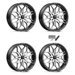 MSA M47 Sniper Machined 24x7 Wheels/Rims (Full Set)