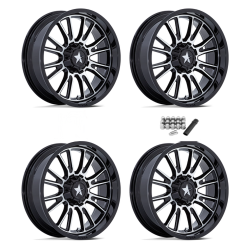 MSA M51 Thunderlips Machined 24x7 Wheels/Rims (Full Set)