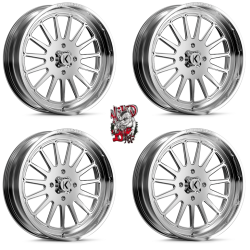 KG1 Forged KU016 Rays Polished 24x7 Wheel/Rim (Full Set)