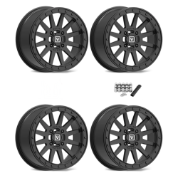 Valor Off Road V05 15x7 Beadlock Wheels/Rims (Full Set)