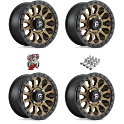 Fuel Off-Road Vector D600 Bronze 14x7 Wheel/Rim (Full Set)