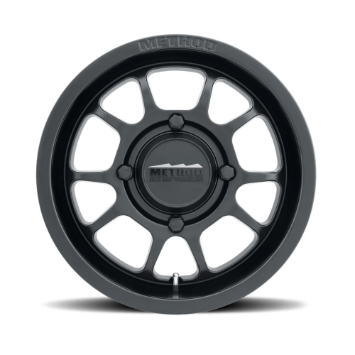 Method 409 UTV Bead Grip Matte Black 15x8 Wheel/Rim (Full Set)