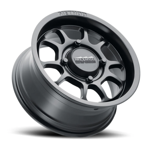 Method 409 UTV Bead Grip Matte Black 15x8 Wheel/Rim (Full Set)