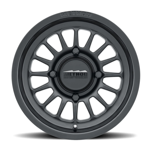 Method 411 UTV Bead Grip Matte Black 15x10 Wheel/Rim (Full Set)