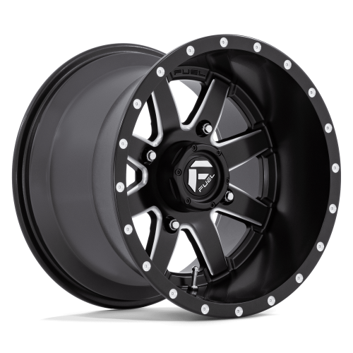 System 3 XT400W 30x12-15 Tires on Fuel Maverick Matte Black Milled (15x10) Wheels