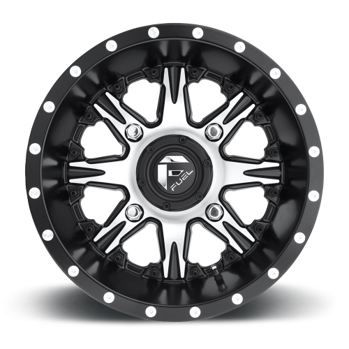 Fuel Off Road Nutz D541 Machined 14x7 Wheels/Rims (Full Set)