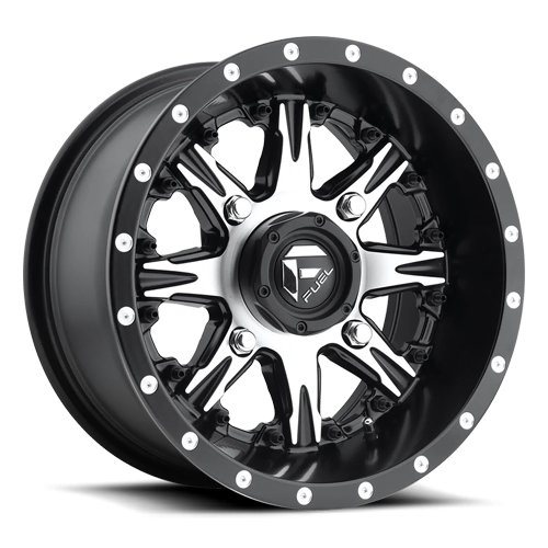 Fuel Off Road Nutz D541 Machined 14x7 Wheels/Rims (Full Set)