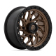 Tusk Terrabite 34x10-15 Radial Tires on Fuel Runner Matte Bronze Wheels