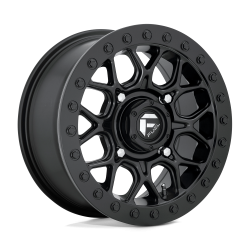 System 3 XT400W 30x12-15 Tires on Fuel Tech Matte Black (15x10) Beadlock Wheels