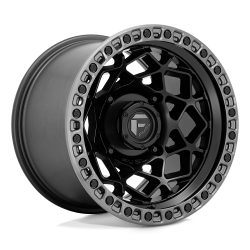 System 3 XT400W 30x12-15 Tires on Fuel Unit Matte Black (15x10) Wheels