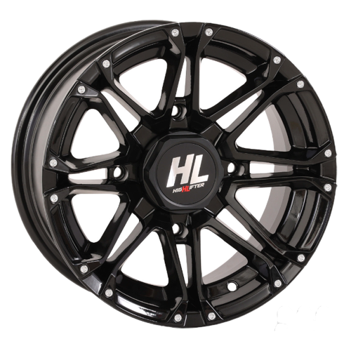 High Lifter HL3 Gloss Black 14x7 Wheels/Rims (Full Set)